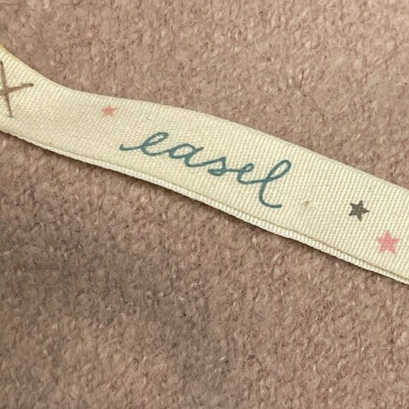 Vintage Easel Women's Snap Button Beige Faux Fur Trim Detachable Collar Jacket - Picture 3 of 11